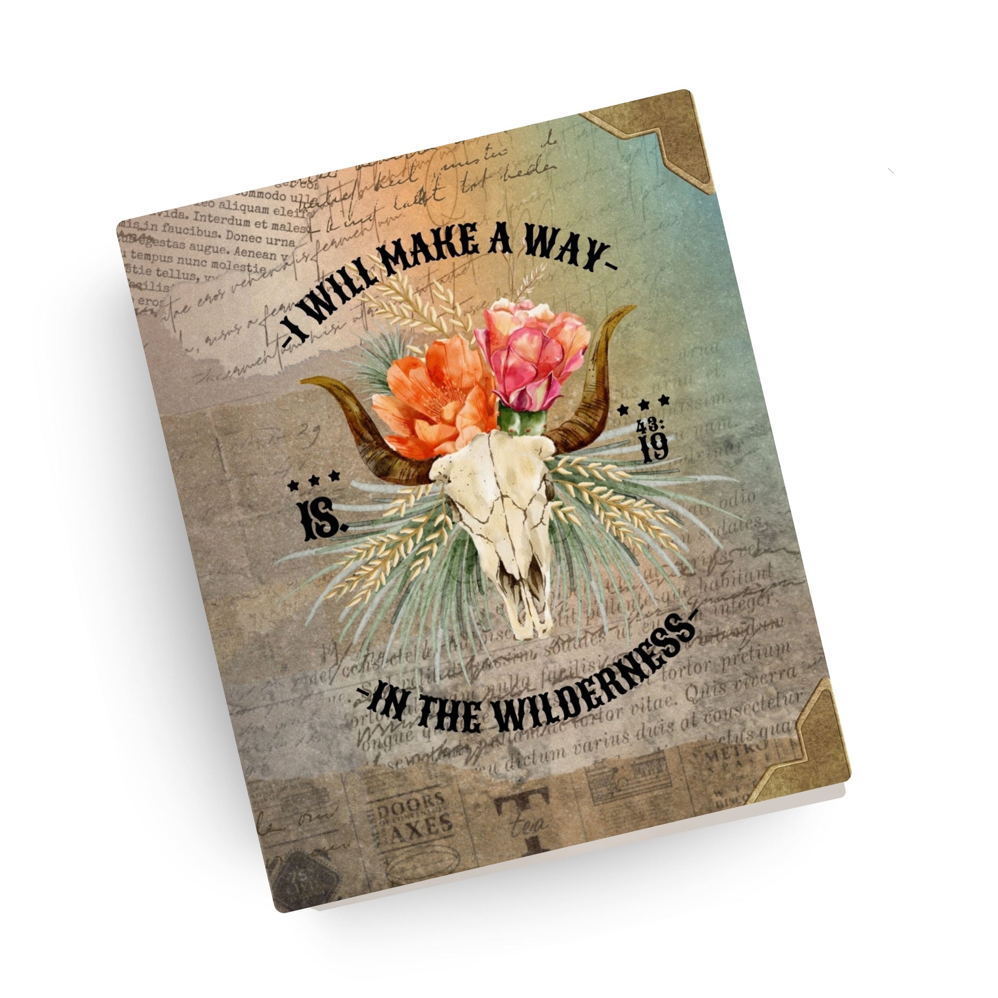 Western Cowgirl Canvas Bible