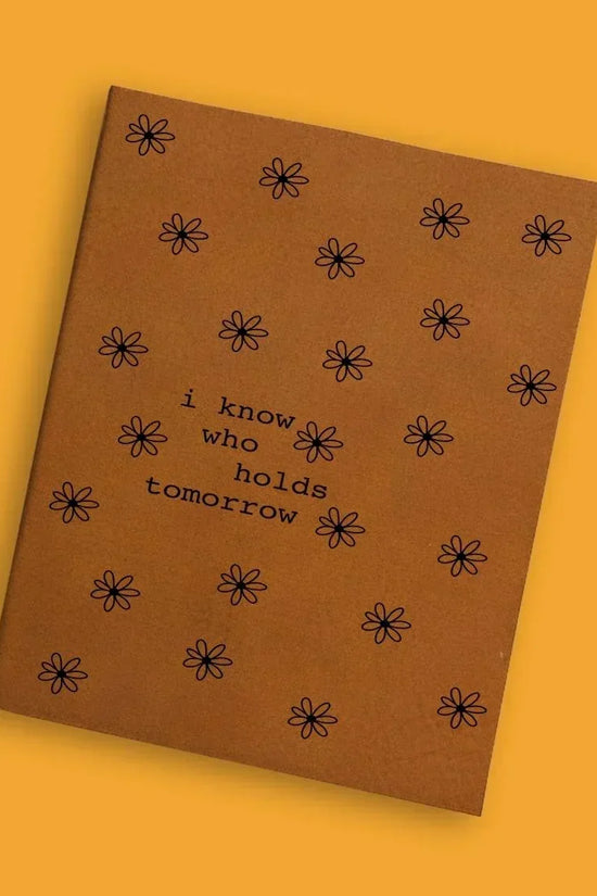 Who Holds Tomorrow Engraved Bible