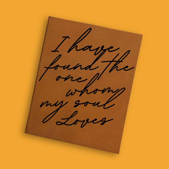 [SYO] Whom My Soul Loves Engraved Wedding Bible