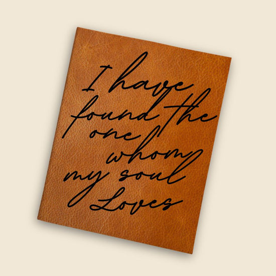 [SYO] Whom My Soul Loves Engraved Wedding Bible