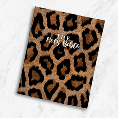 Wild Bout Jesus Canvas Bible