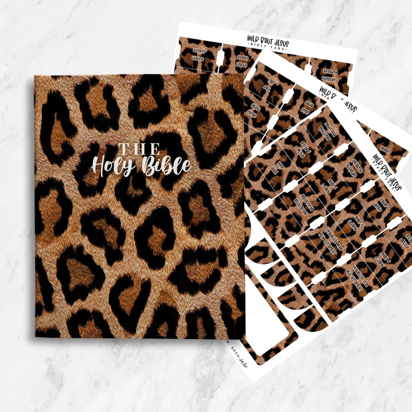 Wild Bout Jesus Canvas Bible