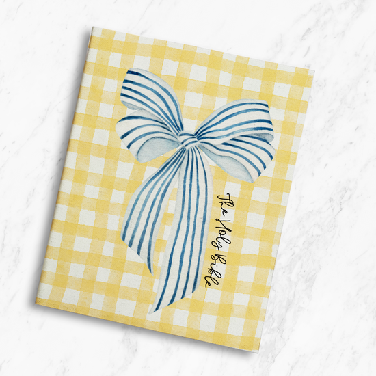 Sunshine & Bows Canvas Bible