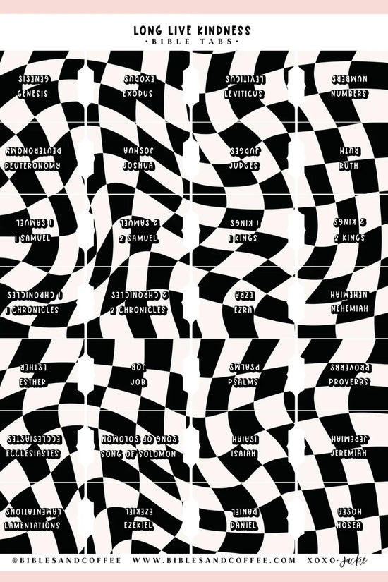 Love Live Kindness Bible Tabs