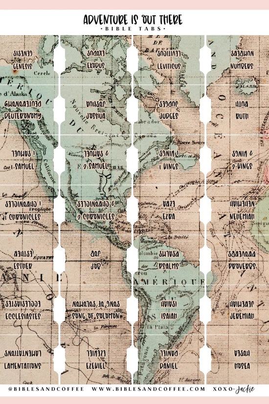 Adventure Is Out There Bible Tabs