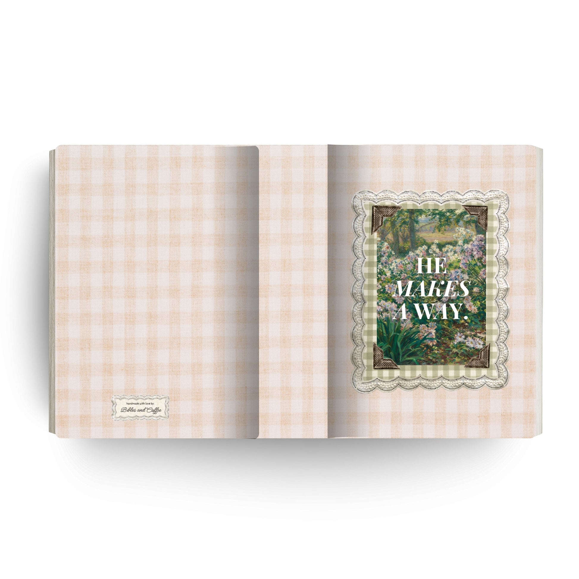 He Makes A Way Canvas Bible