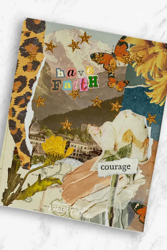 It Is Well With My Soul Collage Canvas Bible
