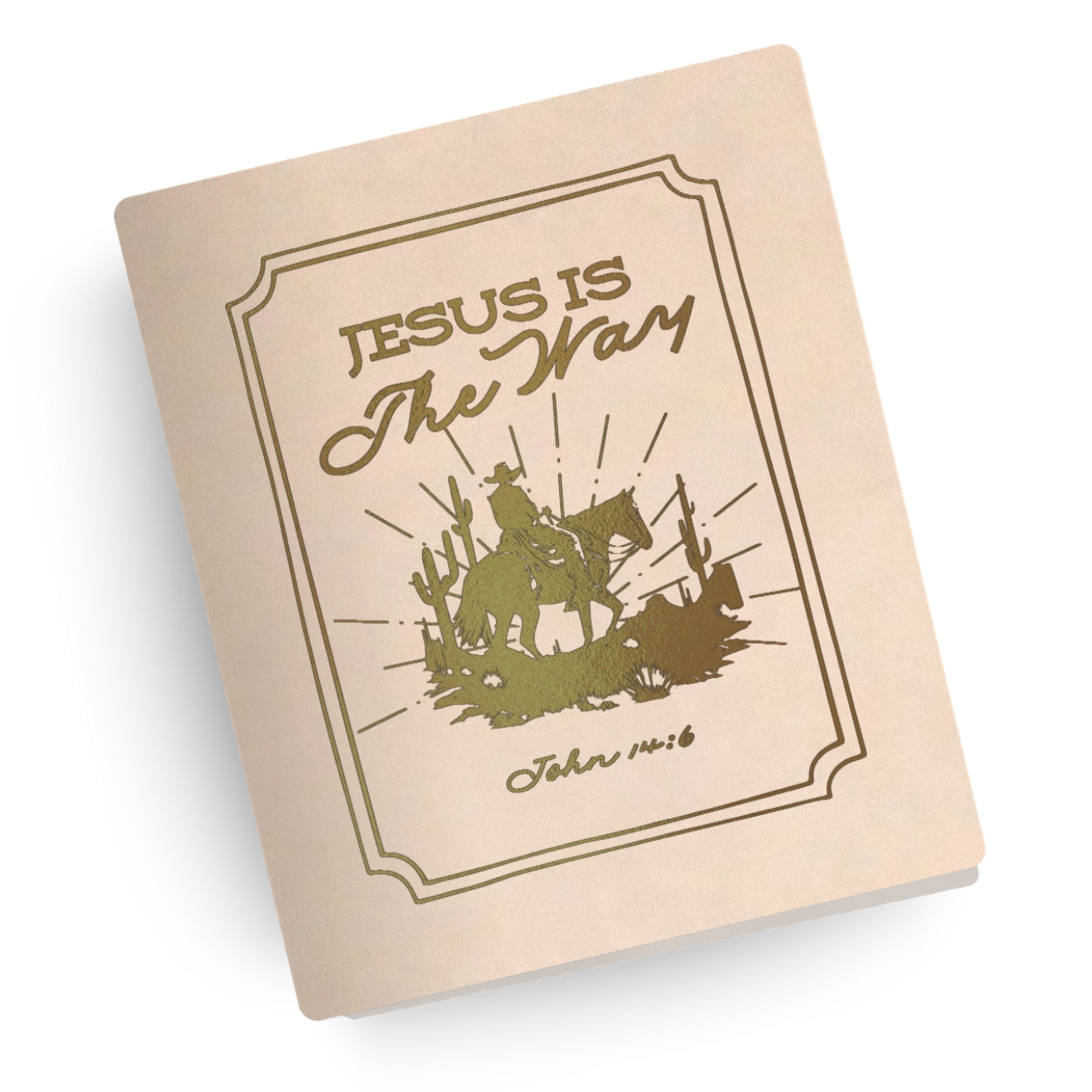 Ride the Narrow Way Engraved Bible