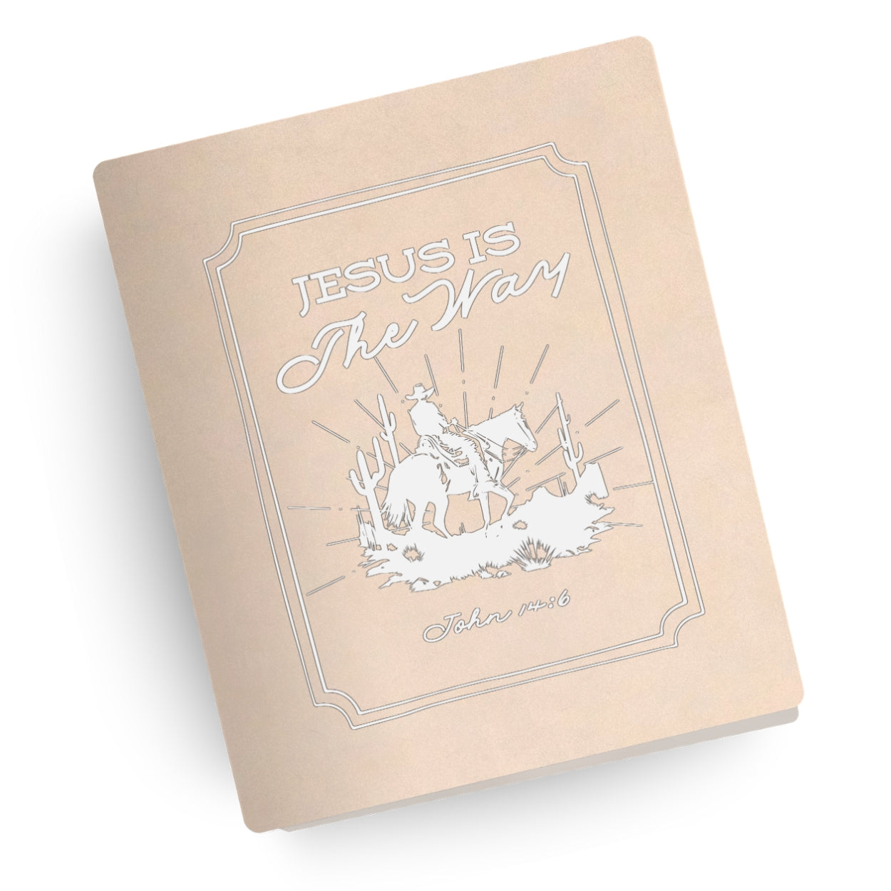 Ride the Narrow Way Engraved Bible
