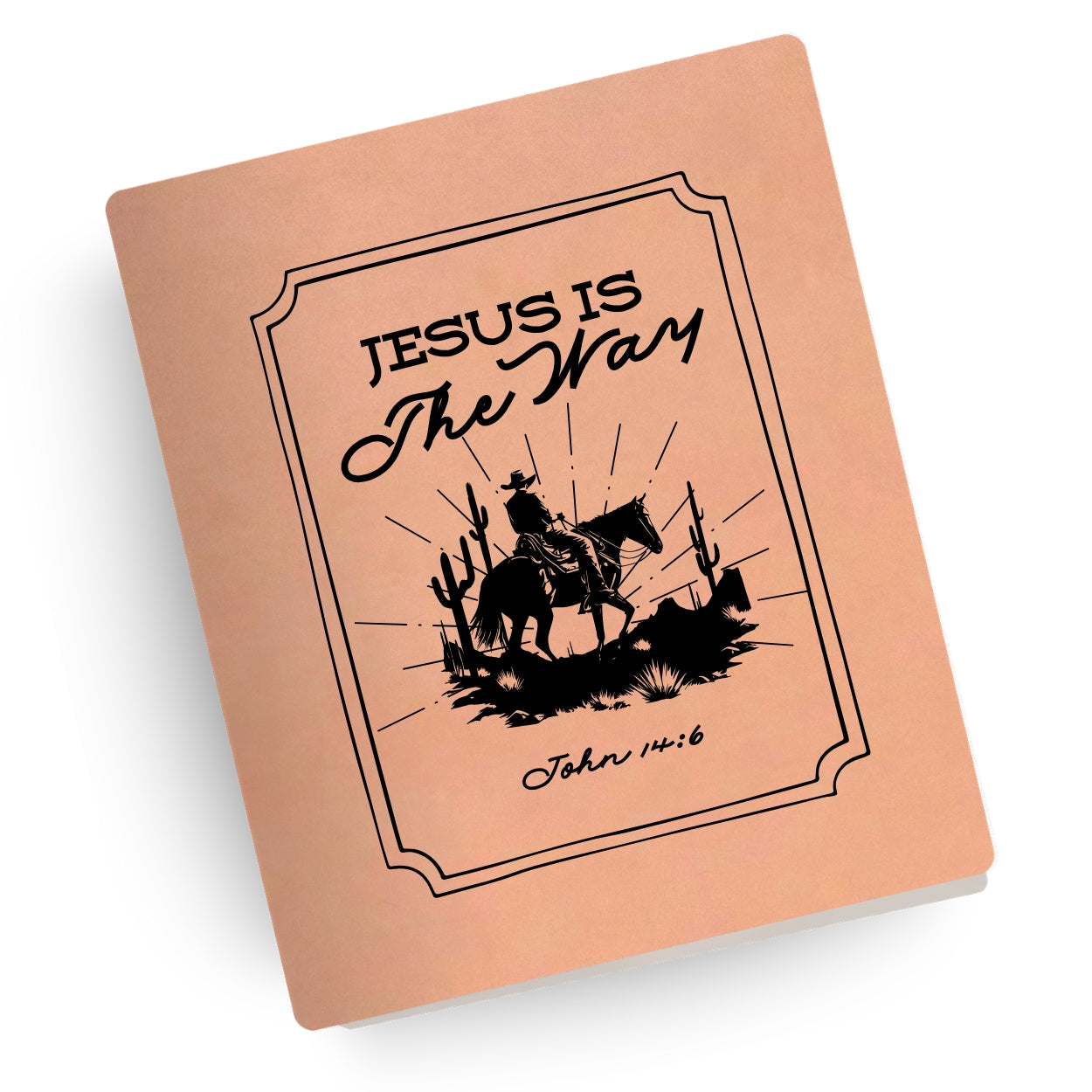Ride the Narrow Way Engraved Bible