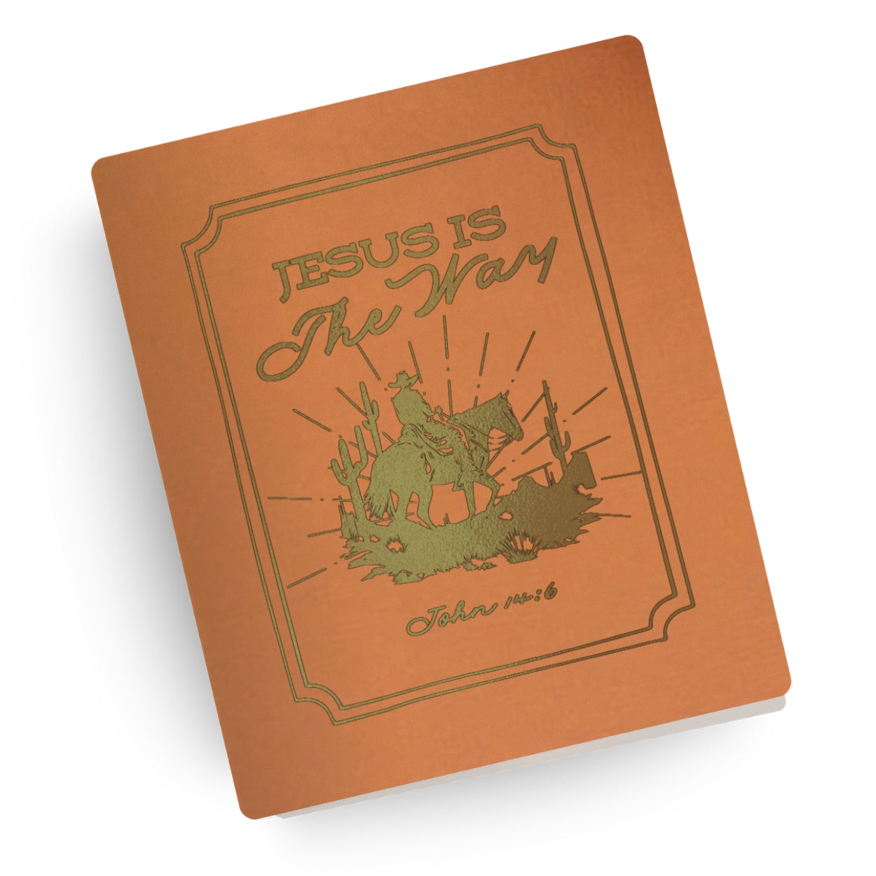 Ride the Narrow Way Engraved Bible