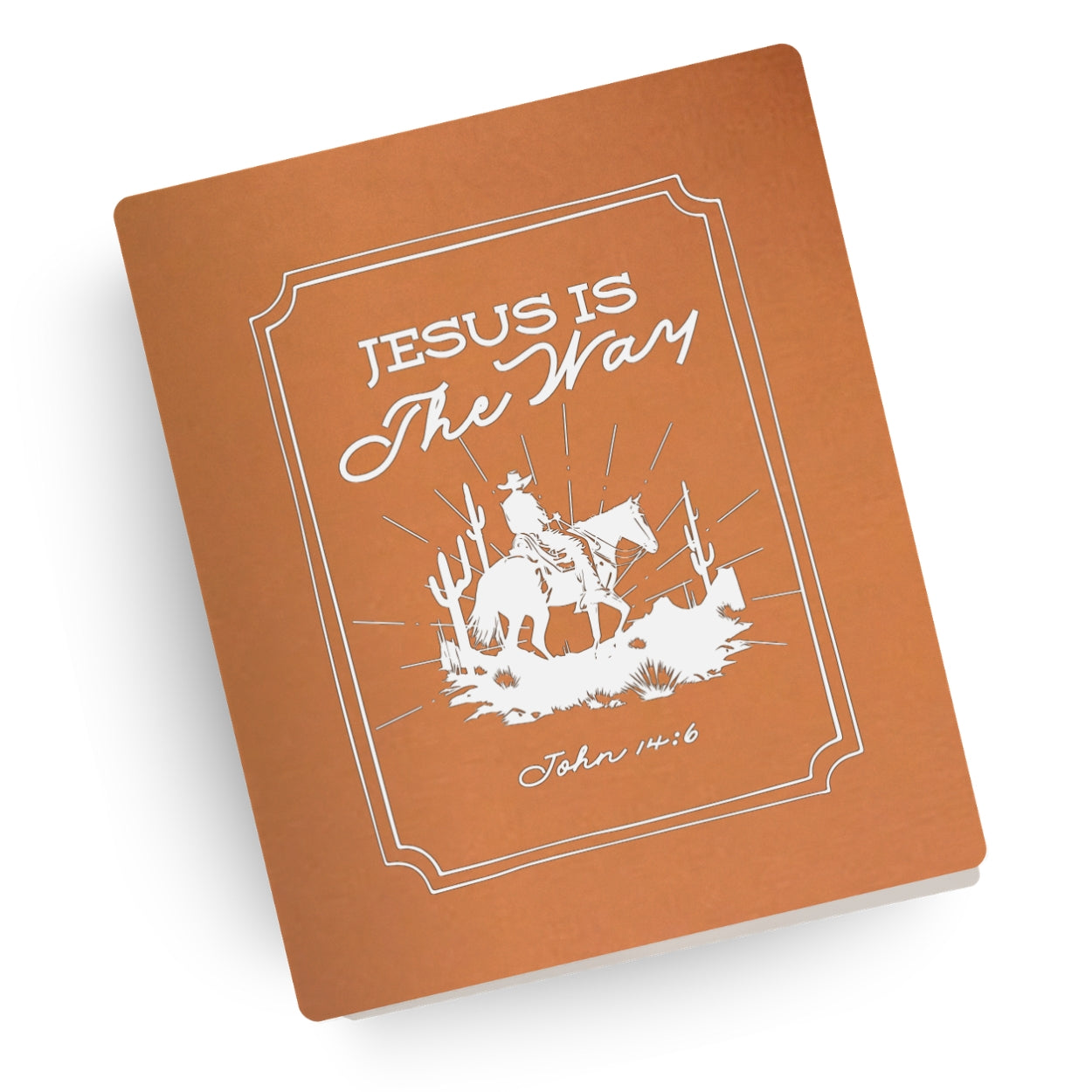 Ride the Narrow Way Engraved Bible