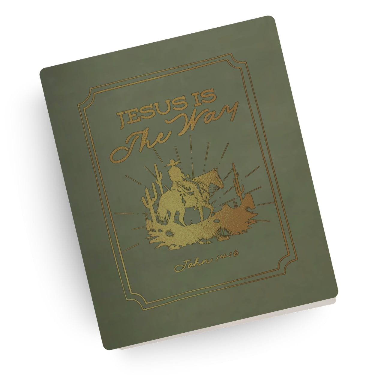 Ride the Narrow Way Engraved Bible