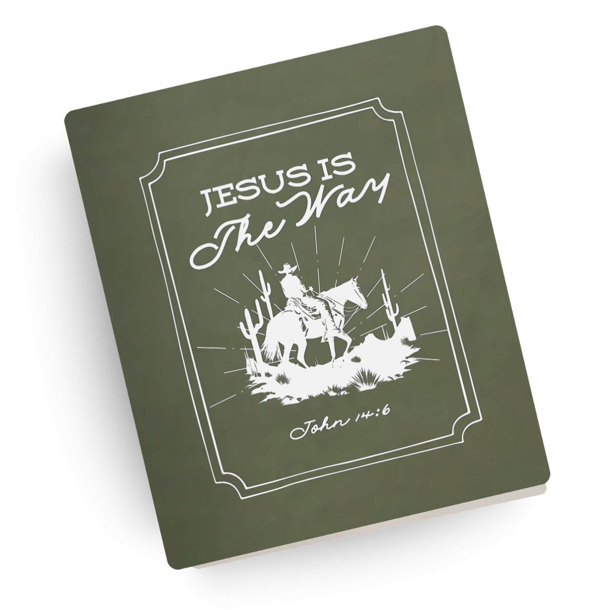 Ride the Narrow Way Engraved Bible