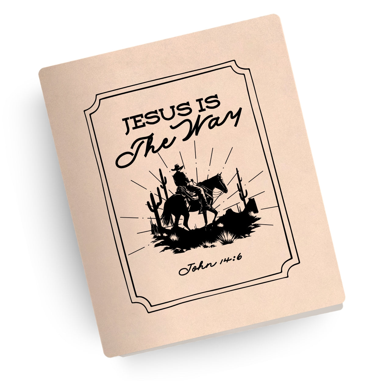 Ride the Narrow Way Engraved Bible