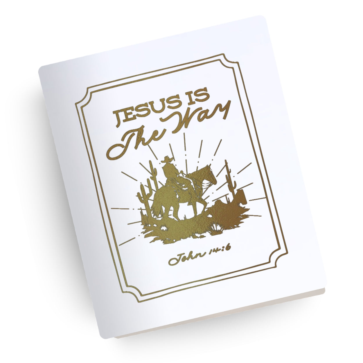 Ride the Narrow Way Engraved Bible