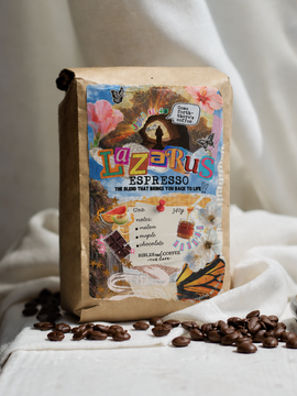 Lazarus Espresso — Whole Bean Coffee (12oz)