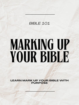 Marking Up Your Bible [Digital Download]