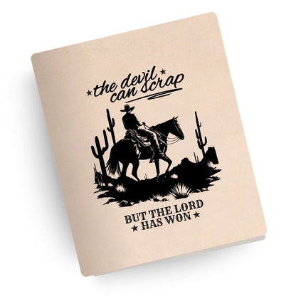 The Outlaw’s Defeat Engraved Bible