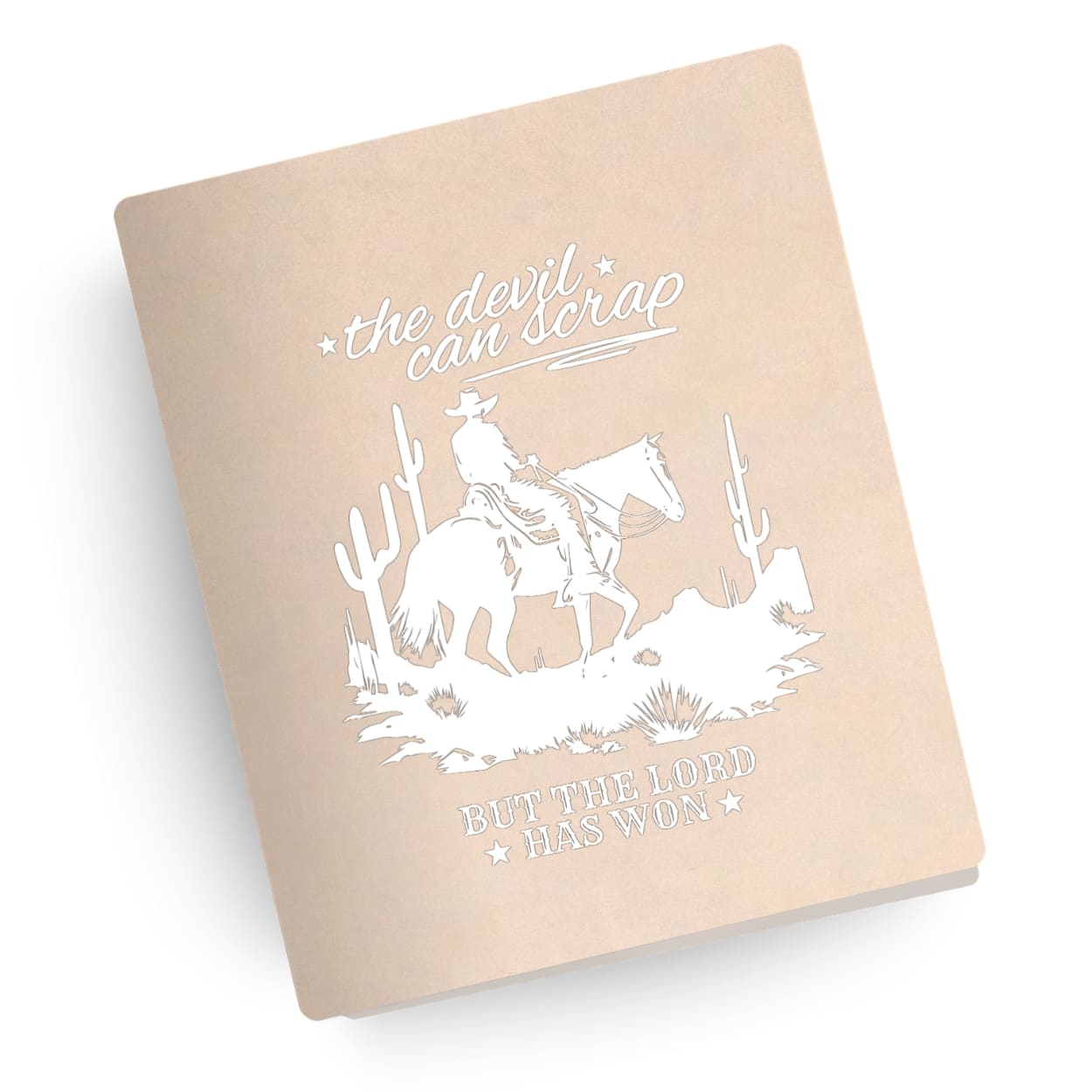 The Outlaw’s Defeat Engraved Bible