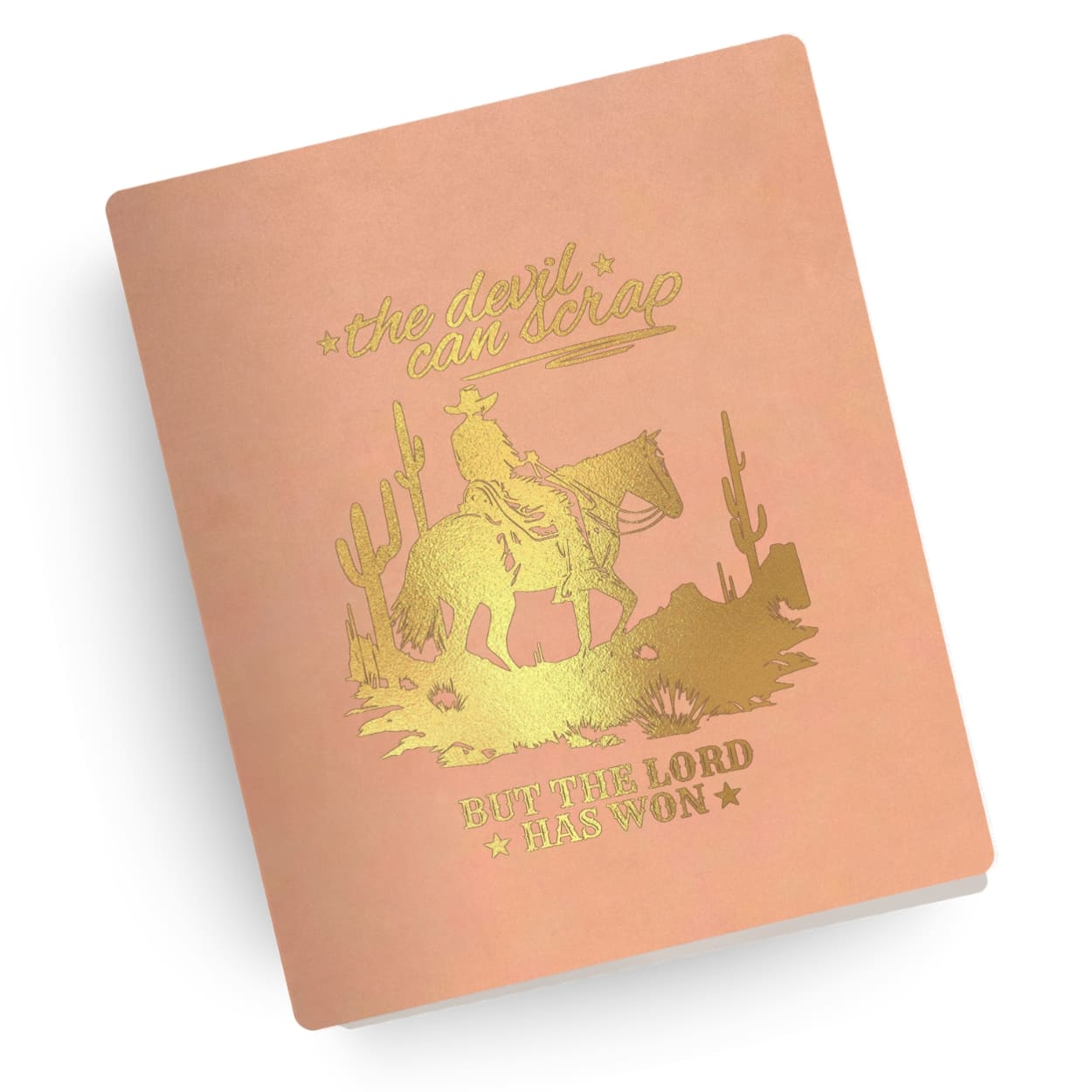 The Outlaw’s Defeat Engraved Bible
