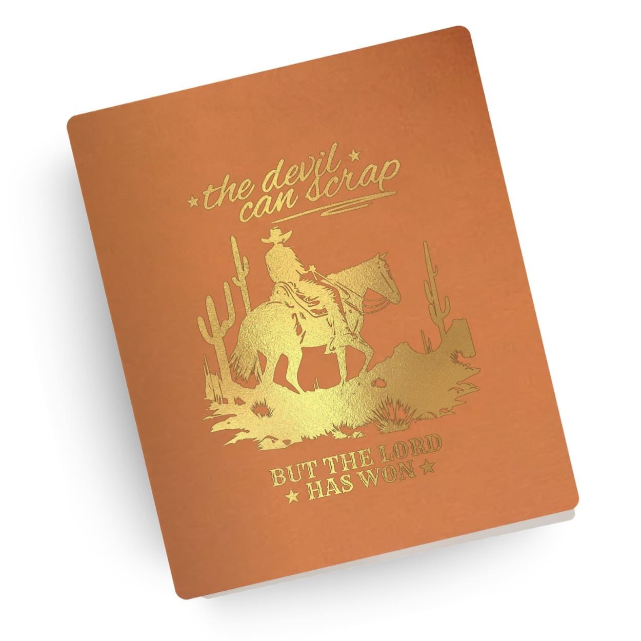 The Outlaw’s Defeat Engraved Bible