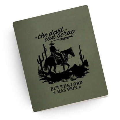 The Outlaw’s Defeat Engraved Bible