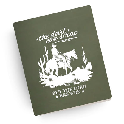 The Outlaw’s Defeat Engraved Bible