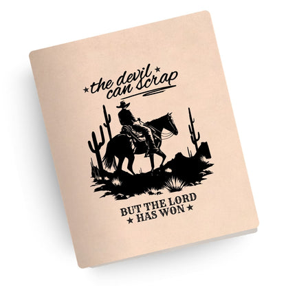 The Outlaw’s Defeat Engraved Bible