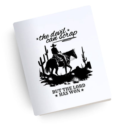 The Outlaw’s Defeat Engraved Bible