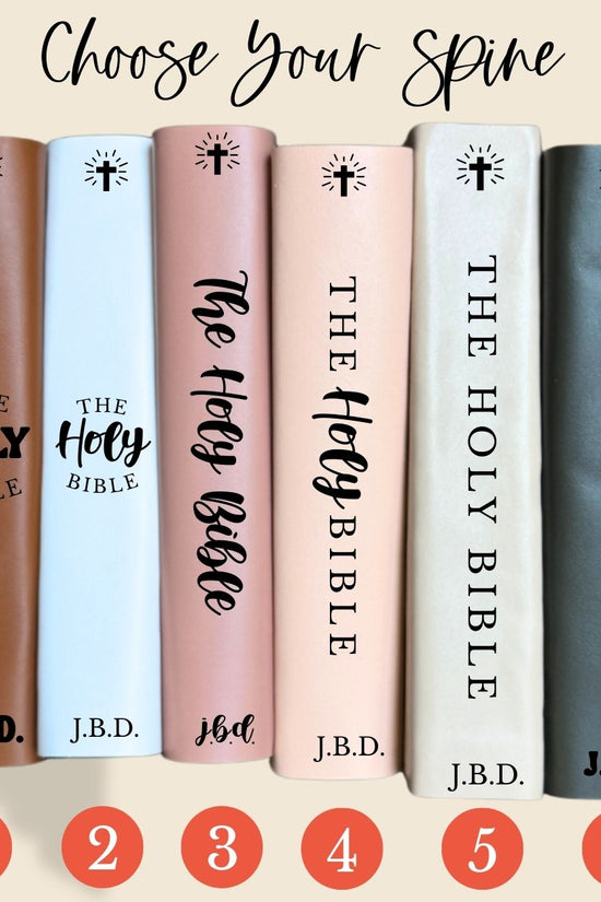 [SYO] Flowers and Rain Engraved Bible