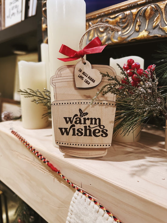 Custom Ornament & Gift Card Holder