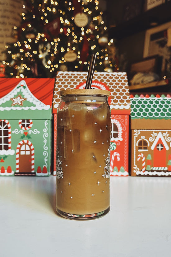 The Spirit of Christmas 20oz Glass Tumbler