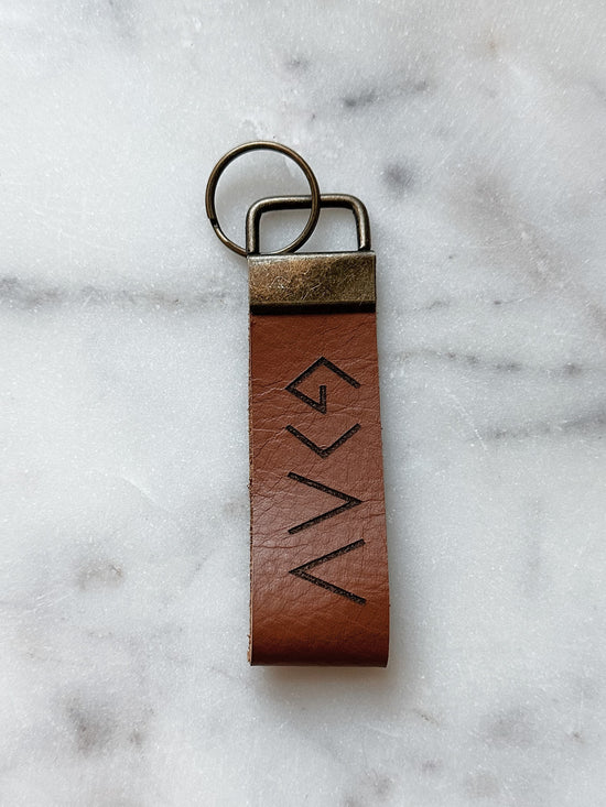 Genuine Leather Keychain