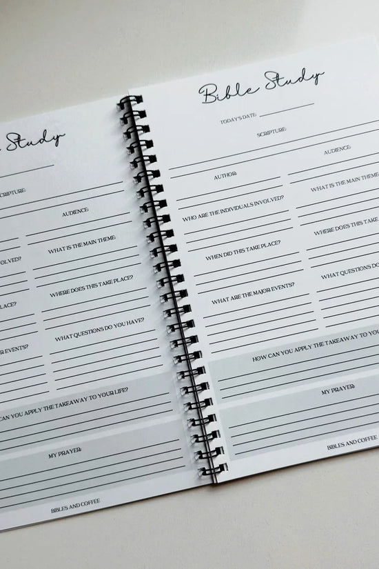 Bible Study Journal