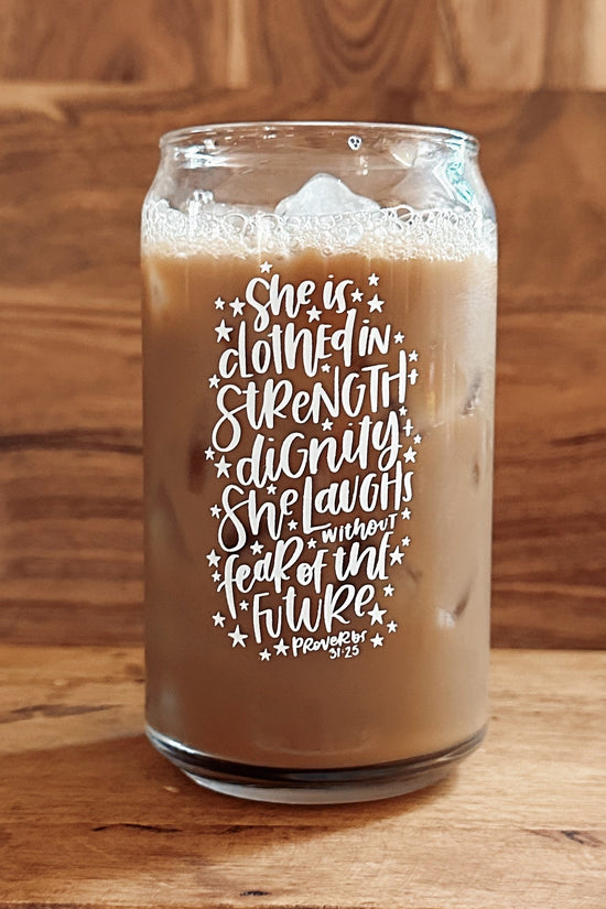 Prayer Cups (4-Pack) Glass Tumbler Set