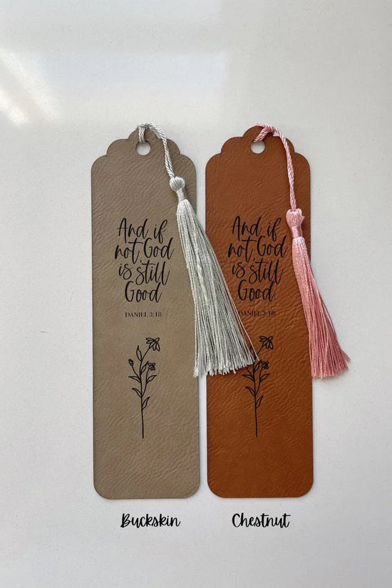 God is Still Good Faux Leather Bookmark