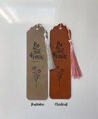 Be Still & Know Faux Leather Bookmark