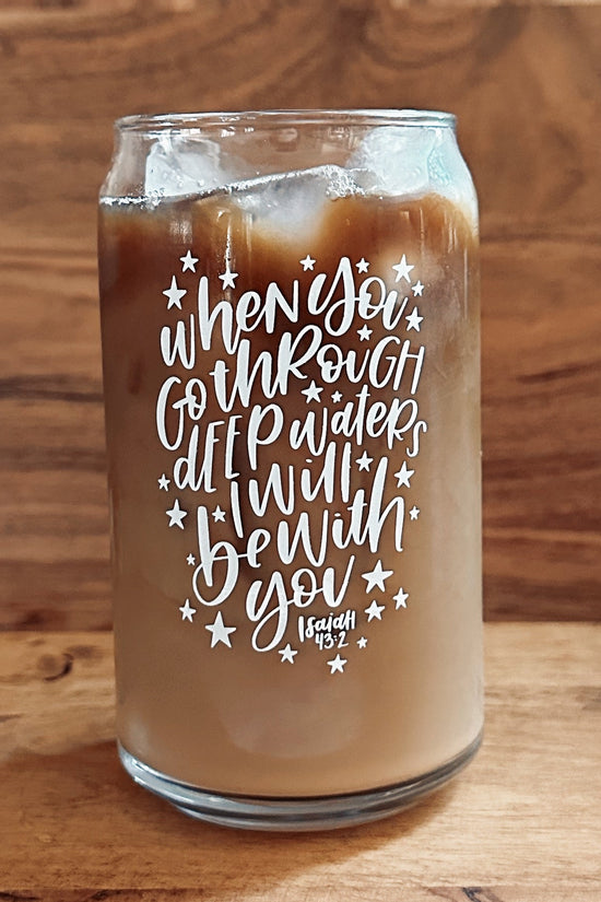 Prayer Cups (4-Pack) Glass Tumbler Set