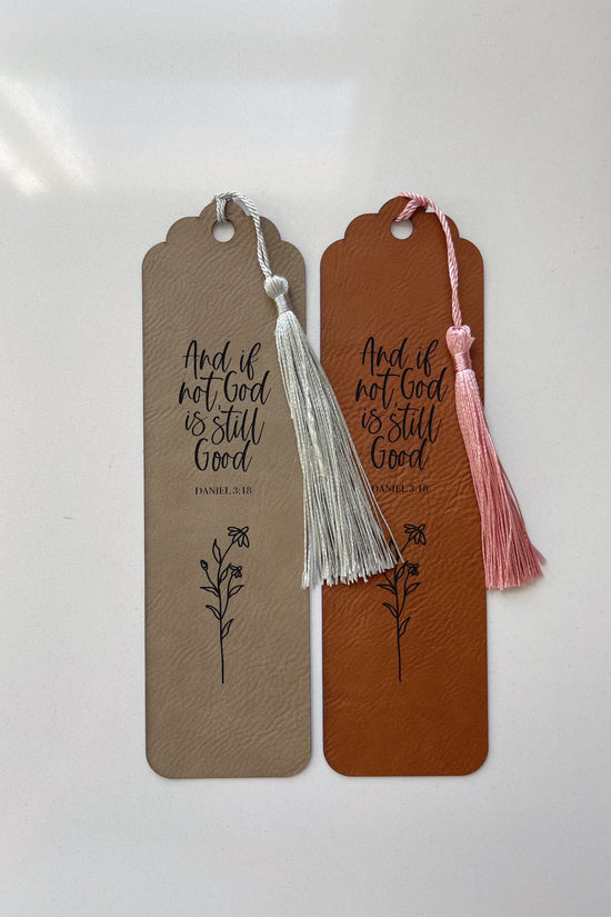 God is Still Good Faux Leather Bookmark