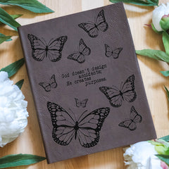 He Creates Purposes Engraved Bible