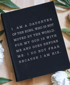 I Am A Daughter Engraved Bible