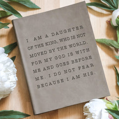 I Am A Daughter Engraved Bible