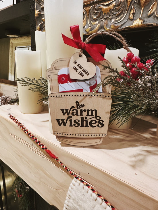 Custom Ornament & Gift Card Holder
