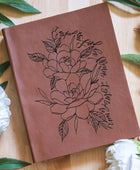 Flowers and Rain Engraved Bible