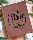 He Counts the Stars Engraved Bible