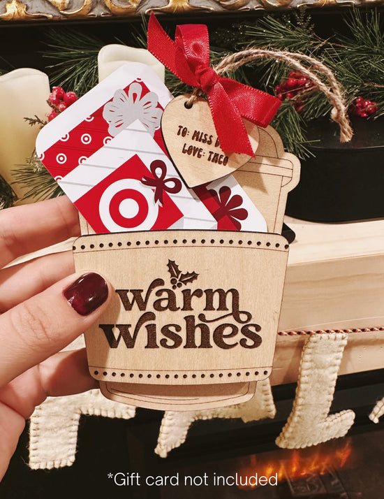 Custom Ornament & Gift Card Holder