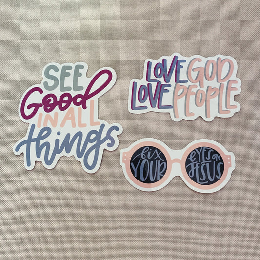 Pastel Vibes Collection (3 pack) - Bibles and Coffee