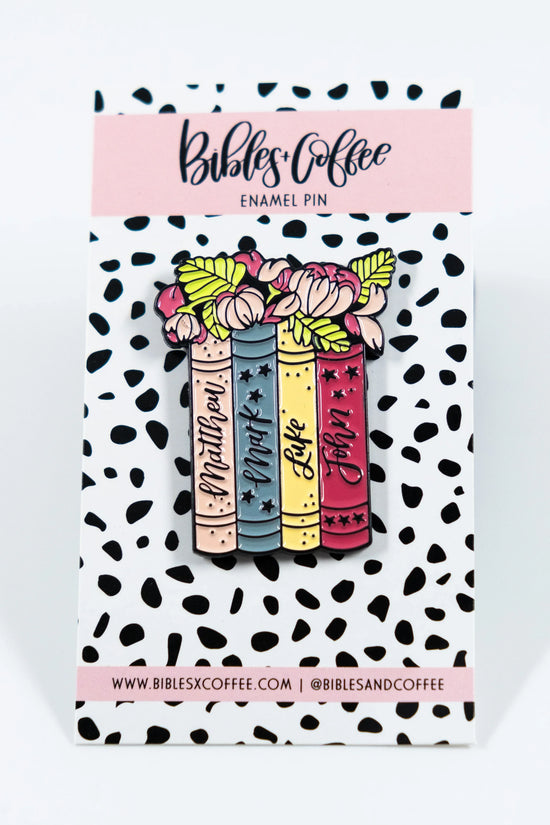 Bible Books Enamel Pin