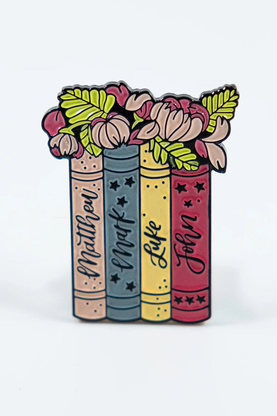 Bible Books Enamel Pin